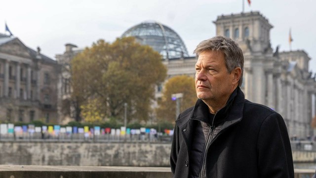 Robert Habeck vor dem Bundestag